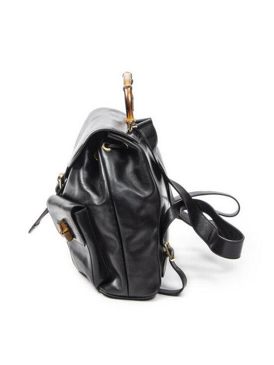 Gucci Rajibanbu Backpack Black Calfskin Leather main image 7